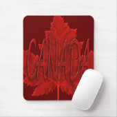 Canada Flag Mousepad Canada Maple Leaf Mousepad Muismat (Met muis)