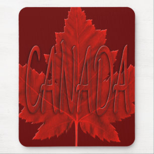 Canada Flag Mousepad Canada Maple Leaf Mousepad Muismat