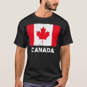 Canada Flag ondersteuning Canadese People Women Ma T-shirt