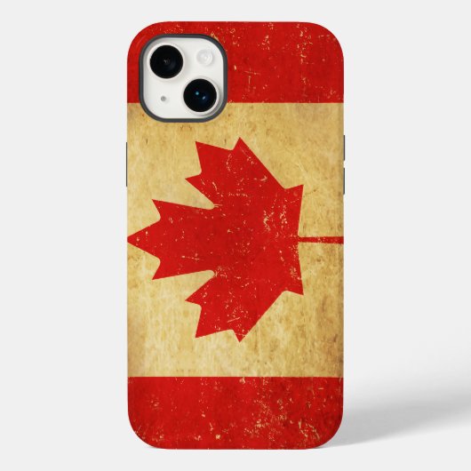 Canada Flag ontwerp Case-Mate iPhone Case (Achterkant)