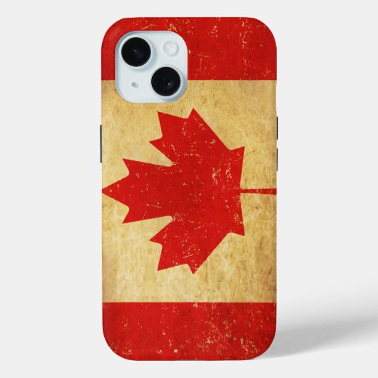 Canada Flag ontwerp Case-Mate iPhone Case (Achterkant)