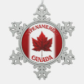 Canada Flag Ornament Canada kerstversiering (Voorkant)