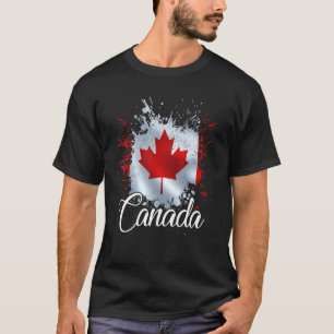Canada Flag Patriotic Pride Country Canadese Maple T-shirt