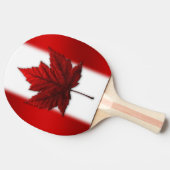 Canada Flag ping Pong Paddles Personalized Tafeltennisbatje (Zijkant)