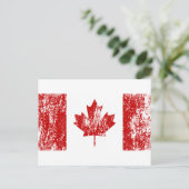 Canada Flag Pride Briefkaart (Staand voorkant)