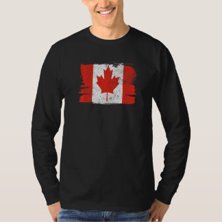 Canada Flag Pride Friendship Pride Peace R T-shirt