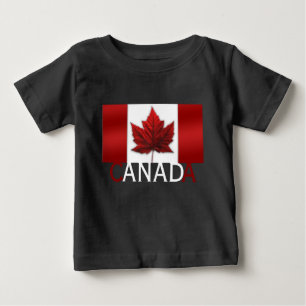 Canada Flag Shirt Baby Canada T-shirt
