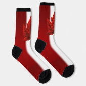 Canada Flag Socks Canada Souvenir Socks Customize Sokken (Rechts)