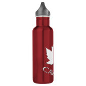 Canada - Flag Souvenir Bottle Waterfles (Links)