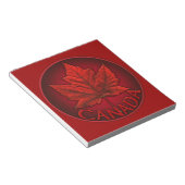 Canada Flag Souvenir Notepad Canada - cadeaus Notitieblok (Schuin)