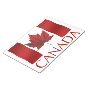 Canada Flag Souvenir Notepad Canada - cadeaus Notitieblok