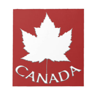 Canada Flag Souvenir Notepad Canada - cadeaus Notitieblok
