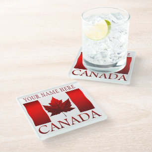 Canada Flag Souvenir Onderzetter Custom Canada Ond