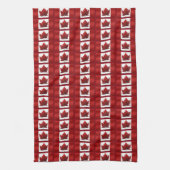 Canada Flag Souvenir Towel Canada Tea Towel Decor Theedoek (Verticaal)