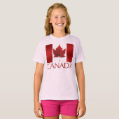 Canada Flag Sweatshirt Kind Canada Souvenir Shirt (Voorkant volledig)