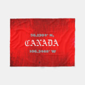 CANADA FLEECE DEKEN (Voorkant (Horizontaal))