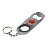 Canada Flesopener Canada Maple Leaf Souvenir Mini Flessenopener (Voorkant Gekanteld)
