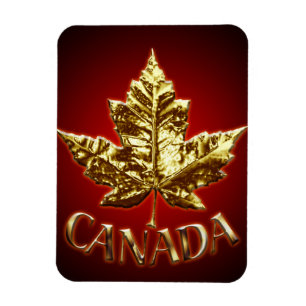 Canada Frigo Magnet Gold Canada Souvenir Magnets