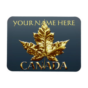 Canada Frigo Magnet Gold Canada Souvenir Magnets