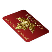 Canada Frigo Magnet Gold Canada Souvenir Magnets (Côté Droit)