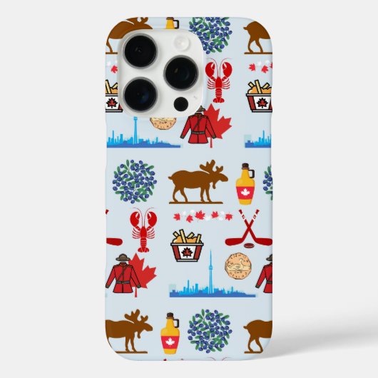 Canada Fun Case-Mate iPhone Case (Achterkant)