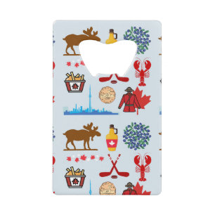 Canada Fun Kredietkaart Flessenopener