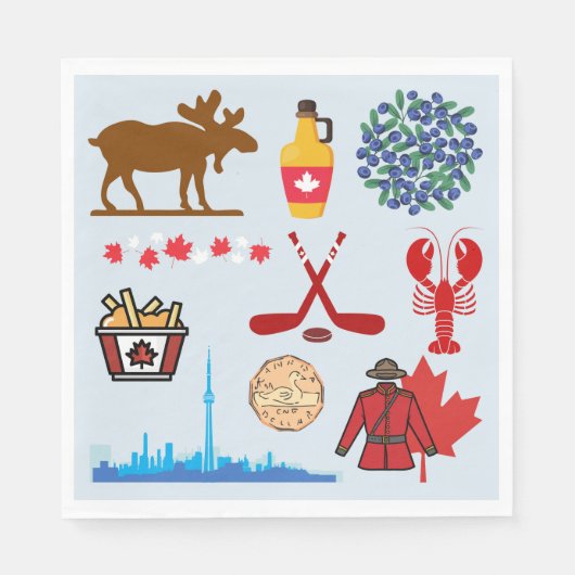 Canada Fun Servet (Voorkant)