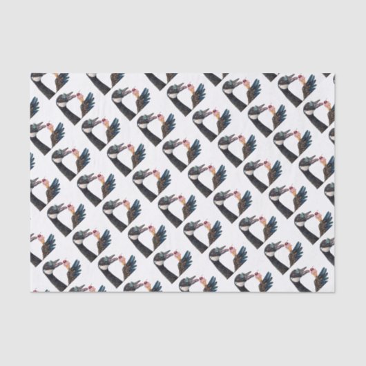 Canada Gans met Ice Cream Tissue Paper Tissuepapier (Voorkant)