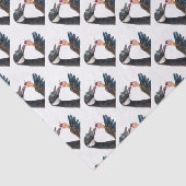 Canada Gans met Ice Cream Tissue Paper Tissuepapier (Detail)