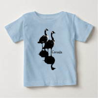 Canada Gans Souvenir Baby T-shirts & Gans Cadeaus
