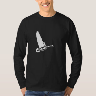 Canada Ganzen Vogelkijker Canadian Goose Birds Lov T-shirt