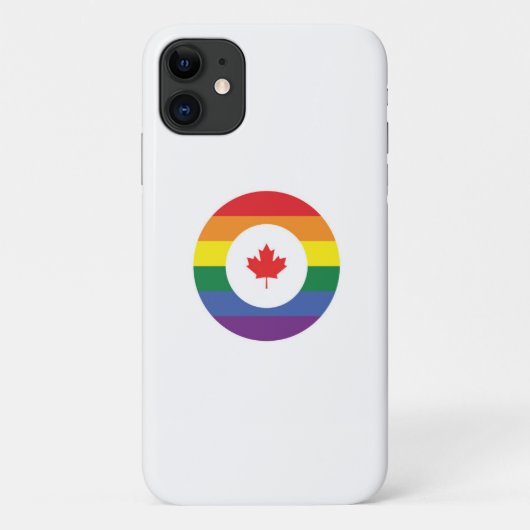 Canada Gay Pride Case-Mate iPhone Case (Achterkant)