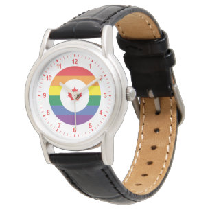 Canada Gay Pride Horloge