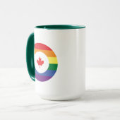 Canada Gay Pride Mok (Voorkant links)