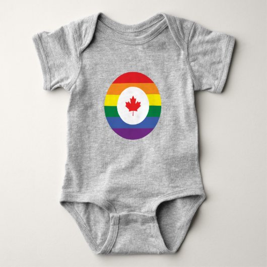 Canada Gay Pride Romper (Voorkant)