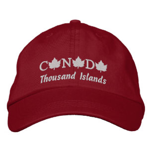 Canada Geborduurd Duizend Eilanden Pet