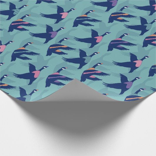 Canada Geese Cadeaupapier (Hoek)