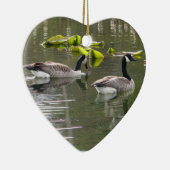 Canada Geese Keramisch Ornament (Rechts)