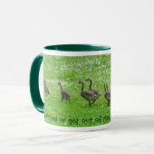 Canada Geese koffie Cups Mok Geese Glasses (Voorkant links)