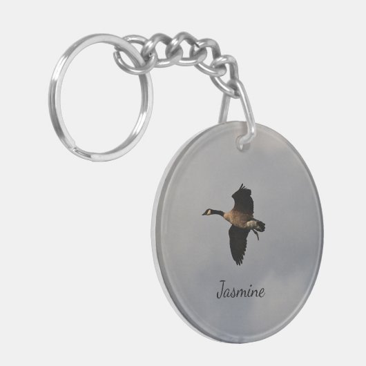 Canada Geese Sleutelhanger (Voorkant Links)