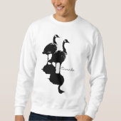 Canada Geese Sweatshirt Canadian Sweatshirts (Voorkant)