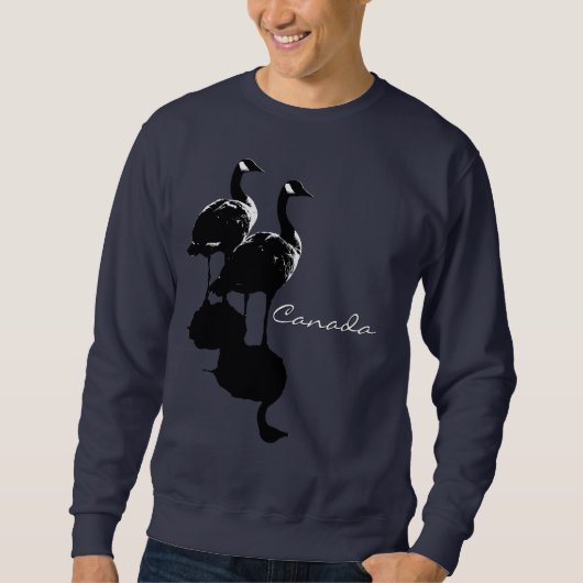 Canada Geese Sweatshirt Canadian Sweatshirts (Voorkant)