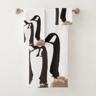 Canada Geese vogels Wildlife Grasses Bath Towel Se Bad Handdoek