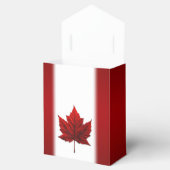 Canada Geschenkdoos Gepersonaliseerde Canada vlag  Bedankdoosjes (Geopend)