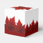 Canada Gift Box Personaliseer Canada Leaf Gift Box Bedankdoosjes (Achterkant)