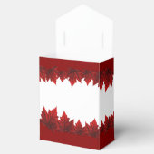 Canada Gift Box Personaliseert Autumn Leaf Gift Ba Bedankdoosjes (Geopend)