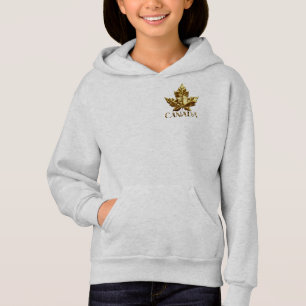 Canada Gold Medal Girl's Canada Hooded Jassen