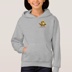 Canada Gold Medal Girl's Canada Hooded Jassen