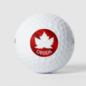 Canada Golf Balls Gepersonaliseerd Canada Golf Gif Golfballen (Voorkant)