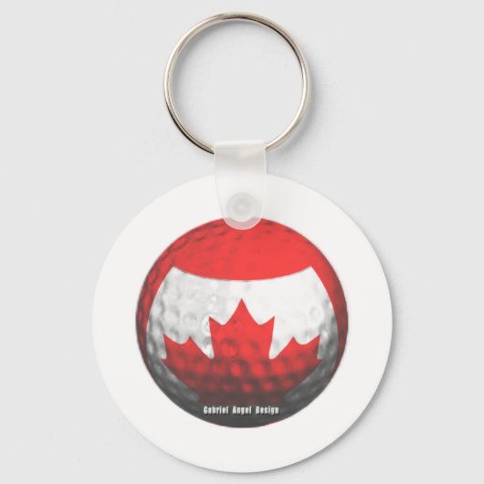 Canada Golf Sleutelhanger (Voorkant)